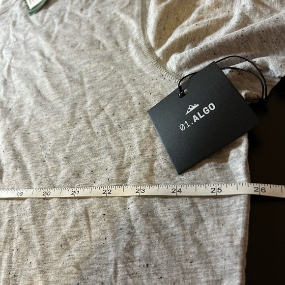 01.ALGO XXL Andreas Neps Vee Shirt Performance Grey Stitch Fix Size XXL - Picture 4 of 5